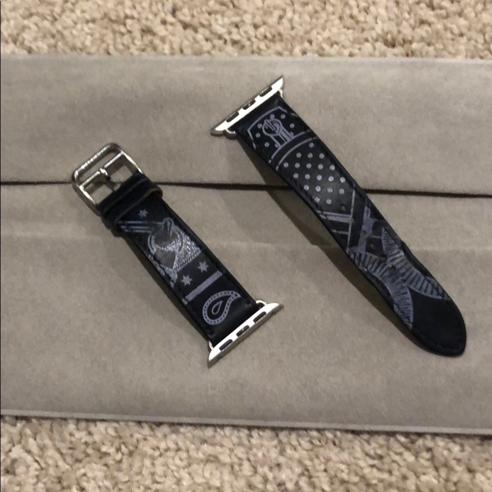 Authentic Hermès Apple Watch 38/40/41mm band,